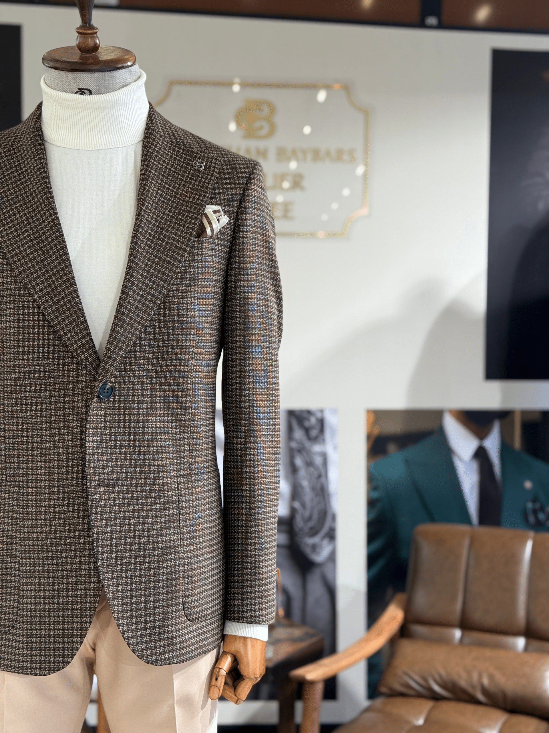 MONO YAKA DİOGONEL CEKET