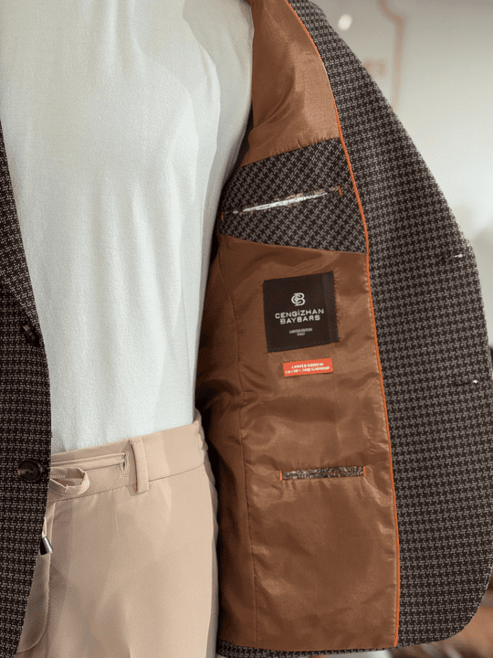 MONO YAKA DİOGONEL CEKET