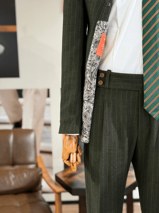 ŞARDONLU KRUVAZE TAKIM ELBİSE