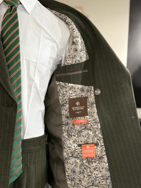 ŞARDONLU KRUVAZE TAKIM ELBİSE