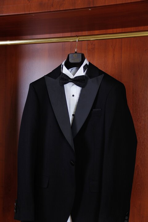 YELEKLİ SİVRİ YAKA DAMATLIK TAKIM ELBİSE Copy