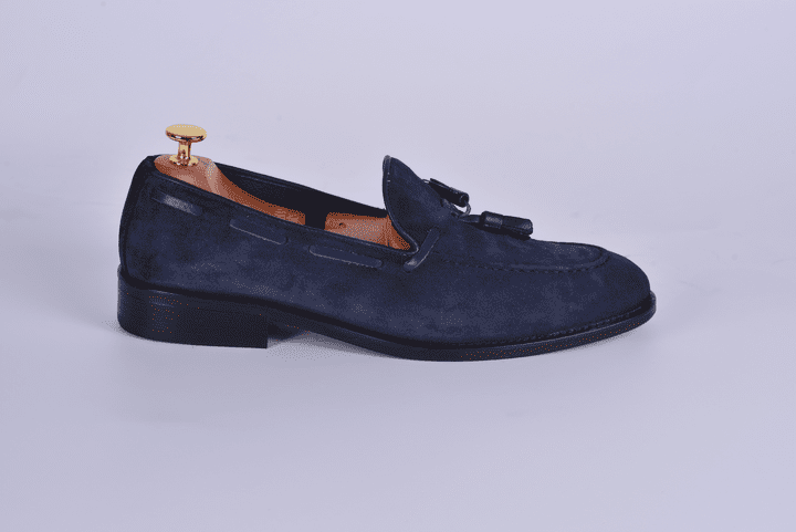 SÜET LACİVERT AYAKKABI