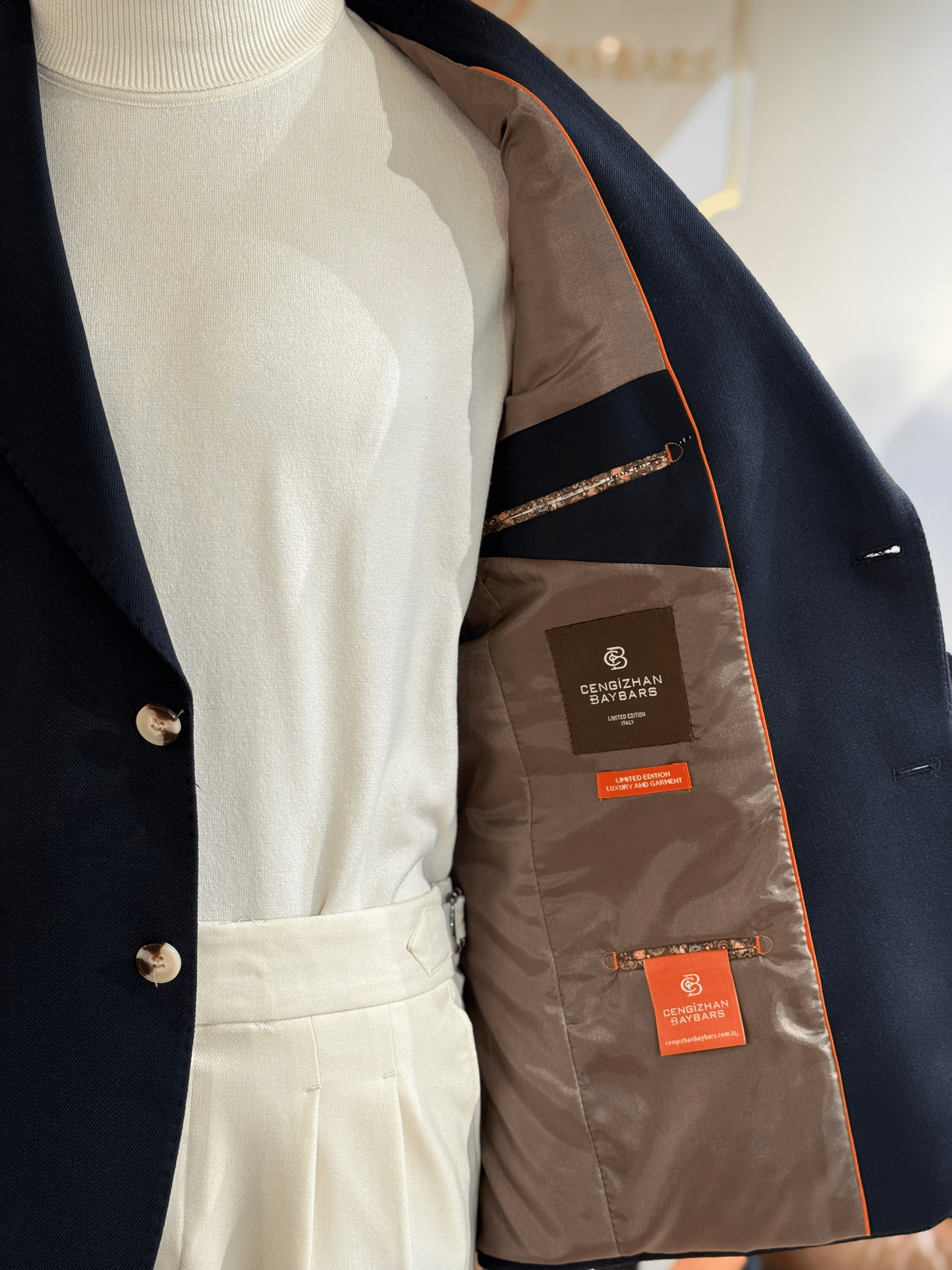 MONO YAKA DİOGONEL CEKET