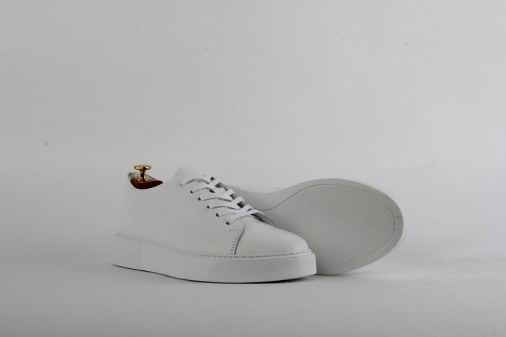 DERİ SNEAKER BEYAZ