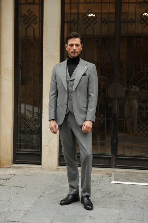 PİTİKARE YELEKLİ TAKIM ELBİSE