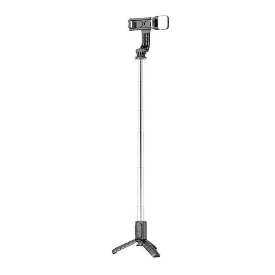 Canlı Yayın Tripod Selfie Çubuğu Wiwu Wi-SE002 Çok Fonksiyonlu Işıklı Sabitleyici