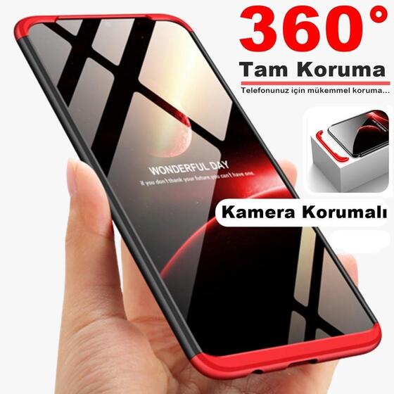 Oppo A5 2020 Kamera Korumalı 360 Tam Koruma Ays Kalite Kılıf