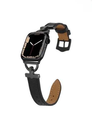 ​​​Apple Watch Ultra 49mm KRD-53 Deri Tasarım Kordon