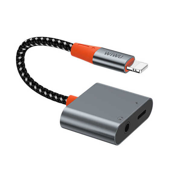 Wiwu LT07 Lightning To 3.5mm Aux Çevirici Ses Adaptörü