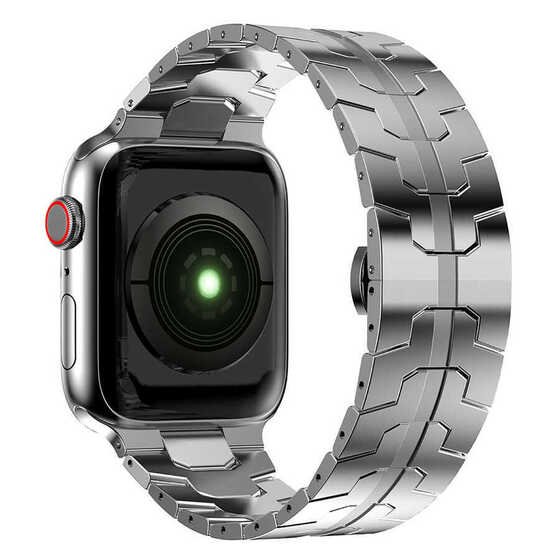 ​​​Apple Watch Ultra 49mm Klipsli Lüx Metal Kordon