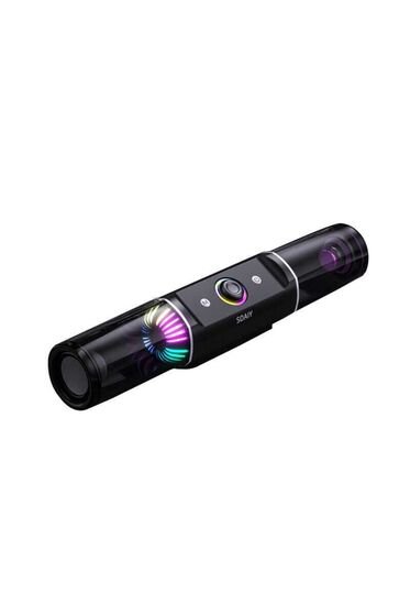 Sh19 Simple Versiyon Kablosuz Bluetooth Hoparlör - Rgb Işıklı - Stereo