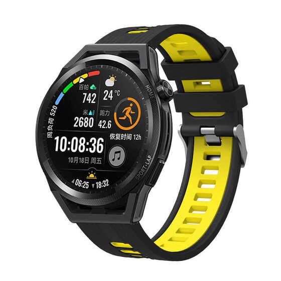 Amazfit GTR 42mm KRD-55 Suya Dayanıklı Silikon Kordon