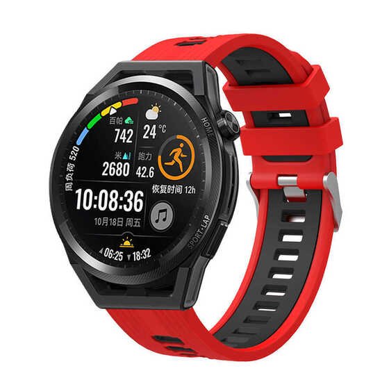 Amazfit GTR 42mm KRD-55 Suya Dayanıklı Silikon Kordon