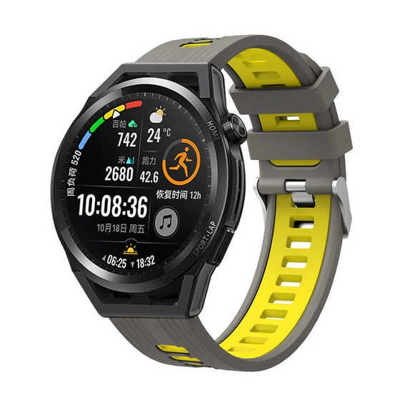 Amazfit GTR 42mm KRD-55 Suya Dayanıklı Silikon Kordon