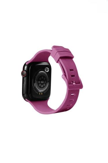 Apple Watch Ultra 49mm Renkli ​​​​KRD-23 Silikon Kordon