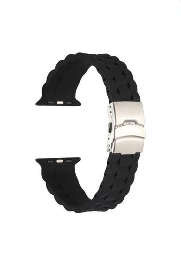 Apple Watch Ultra 49mm Renkli ​​​​KRD-72 Silikon Strap Kayış