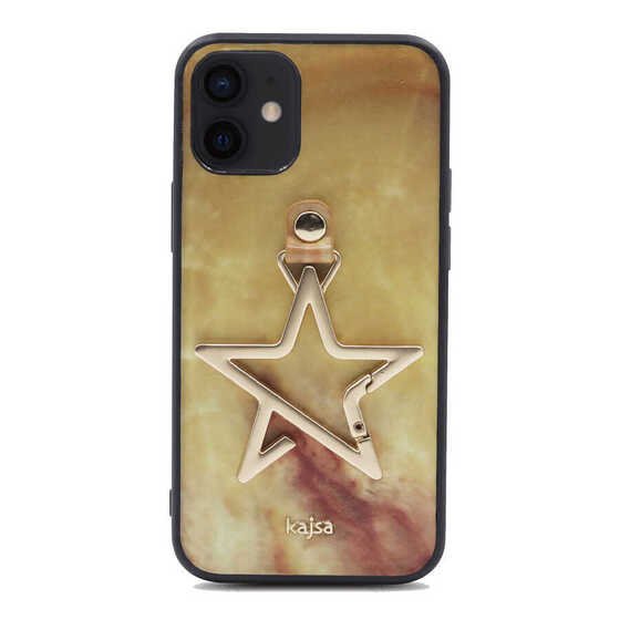 Apple iPhone 12 Kılıf Kajsa Starry Serisi Marble Kapak