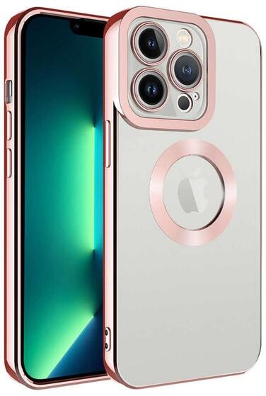 iPhone 11 Pro Kılıf Köşeleri Renkli Şeffaf Kamera Korumalı Silikon Luxury Kapak