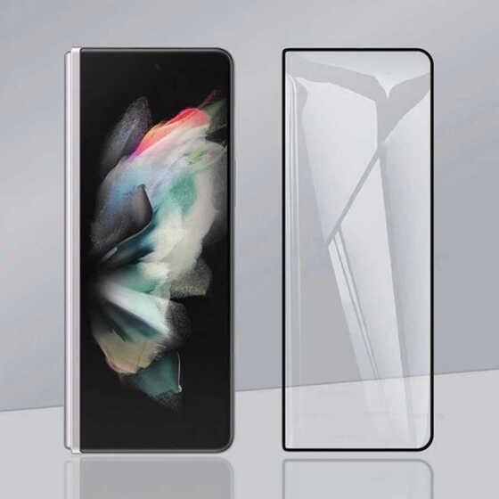 Galaxy Z Fold 3 2.5D Glass Ekran Koruyucu