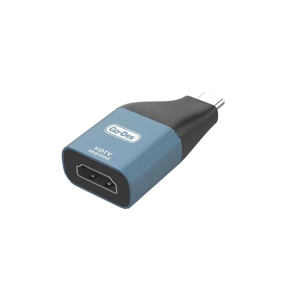 HDMI to Type-C Dönüştürücü OTG Go Des GD-CT062 4K@30Hz