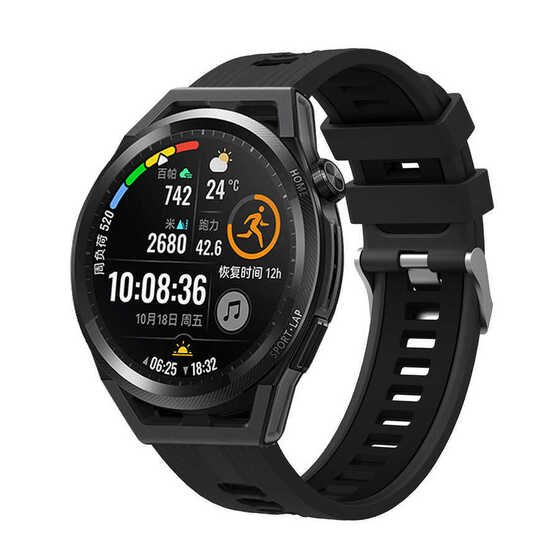 Amazfit GTR 47mm KRD-55 Suya Dayanıklı Silikon Kordon