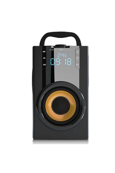 Sa-q32s Taşınabilir Kablosuz Bluetooth Hoparlör Party Speaker - Çift Mikrofonlu - Kumandalı