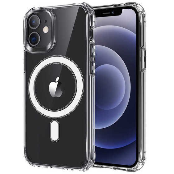 Apple iPhone 12 Mini Kılıf Tacsafe Wireless Kablosuz Şarj Silikon