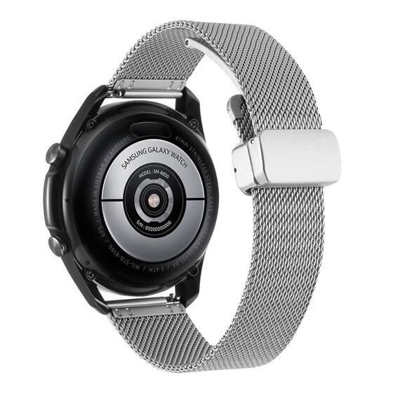 Xiaomi Mi Watch Color Uyumlu KRD-85 Metal Otomatik Mekanizmalı Klips Kordon