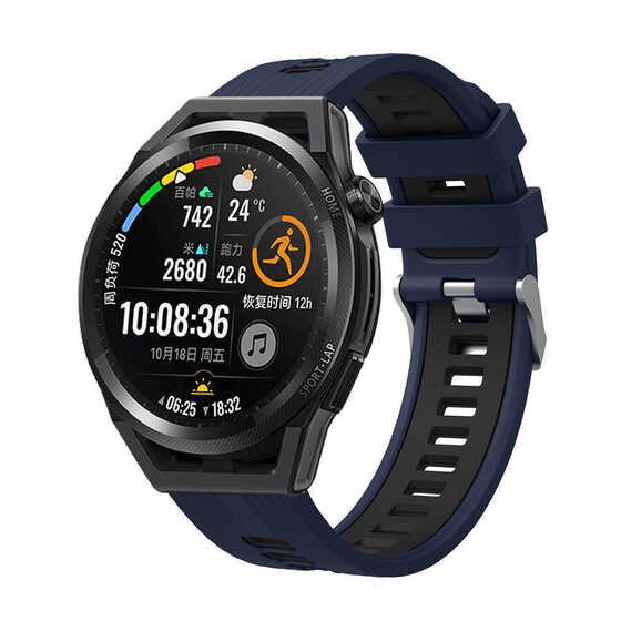 Huawei Watch GT 3 42mm KRD-55  Suya Dayanıklı Silikon Kordon