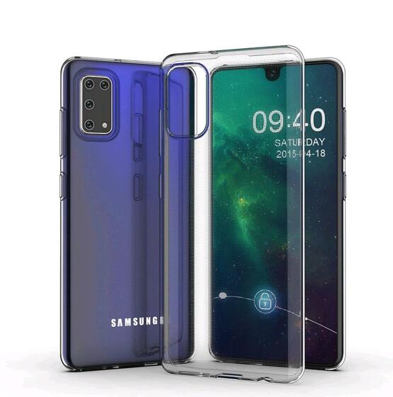 Galaxy M31 Kamera Korumalı İnce Esnek Sararmaz Şeffaf Kılıf