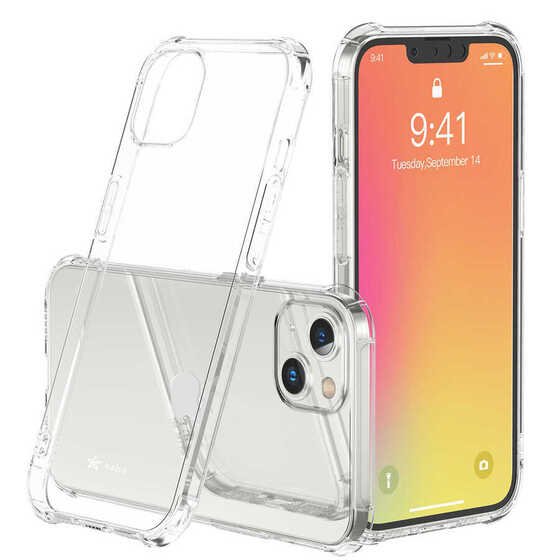 Apple iPhone 13 Kılıf Kajsa Transparent Kapak