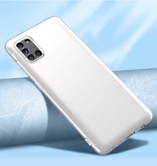 Galaxy A31 Kılıf Kamera Korumalı Süper Silikon Kapak