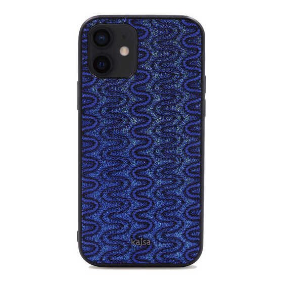 Apple iPhone 12 Pro Kılıf Kajsa Glamorous Serisi Waterfall Pattern Kapak