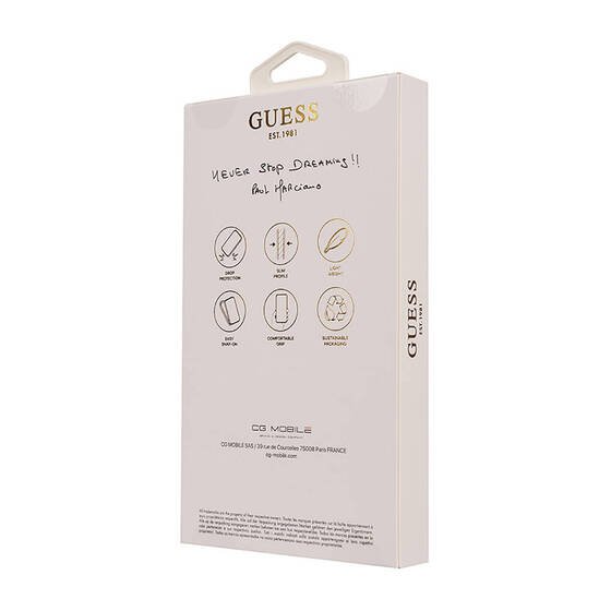 Apple iPhone 16 Kılıf Guess Orjinal Lisanslı Big Love Guess Kapak