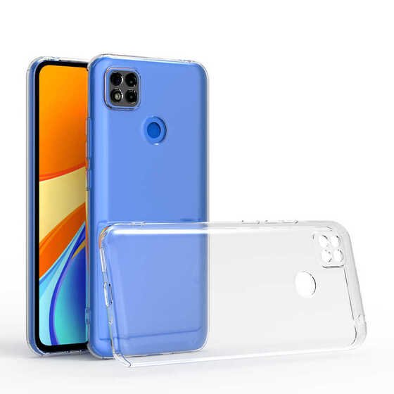 Xiaomi Redmi 9C Kılıf Kamera Korumalı Süper Silikon Kapak