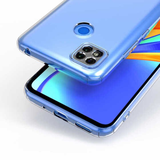 Xiaomi Redmi 9C Kılıf Kamera Korumalı Süper Silikon Kapak