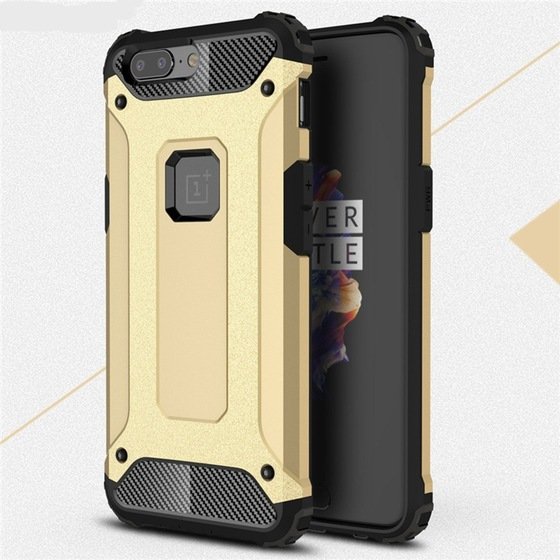 One Plus 5T Silikon Armor Hybrid Zırh Kılıf