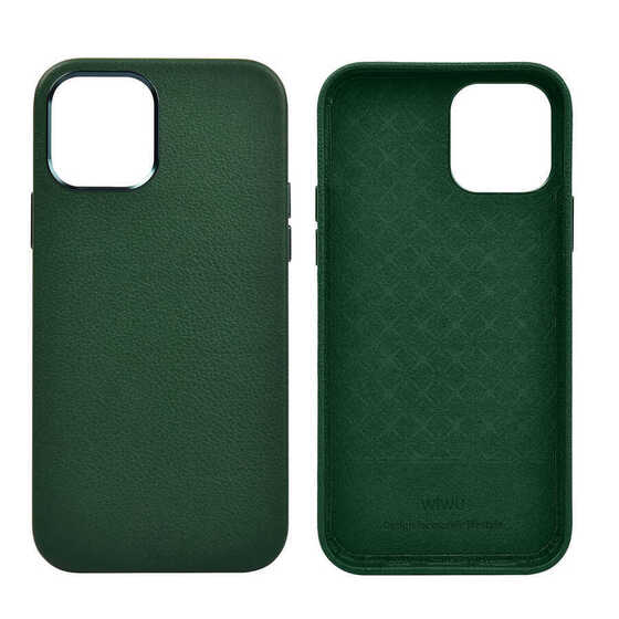 Apple iPhone 13 Kılıf Wiwu Calfskin Kapak