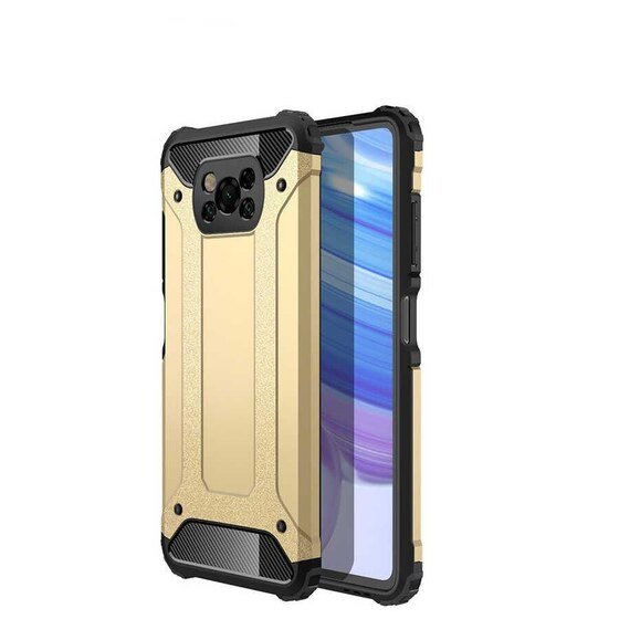 Xiaomi Poco X3 Kılıf Kılıf Armor Hybrid Zırh Ultra Koruma