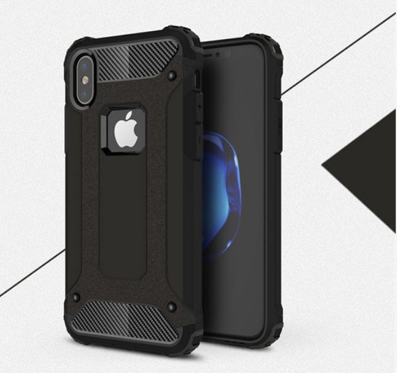 iPhone X Silikon Armor Hybrid Zırh Kılıf