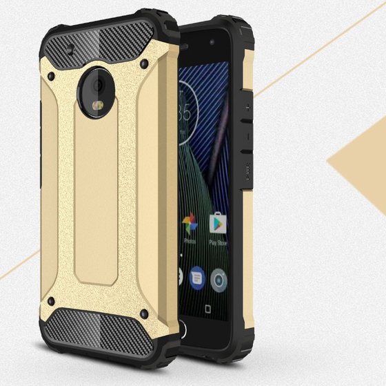 Lenovo Moto G5S Silikon Armor Hybrid Zırh Kılıf