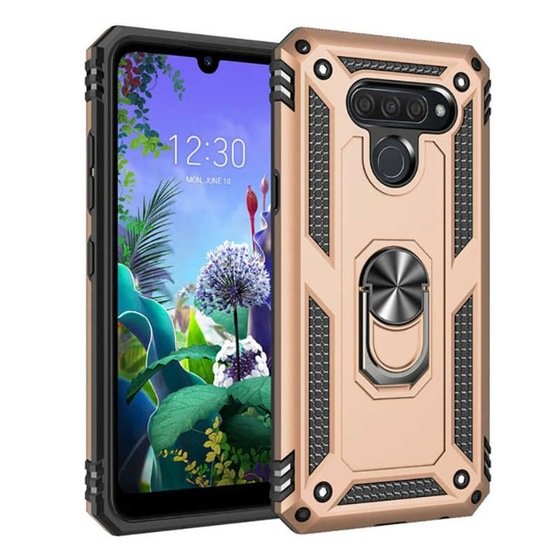 LG Q60 Vega Armor Silikon Zırh Kılıf