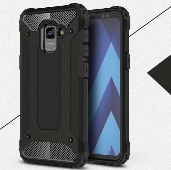 Samsung Galaxy A7 2018 Armor Hibrit Kaliteli Zırh Kılıf