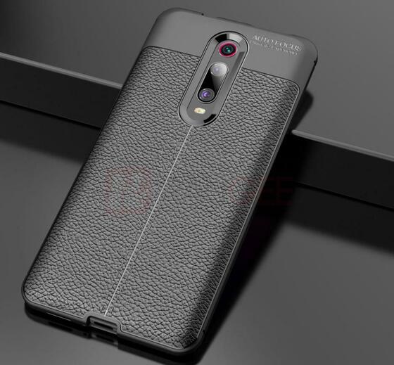 Xiaomi Mi 9T Deri Görünümlü Kalite Silikon Kılıf