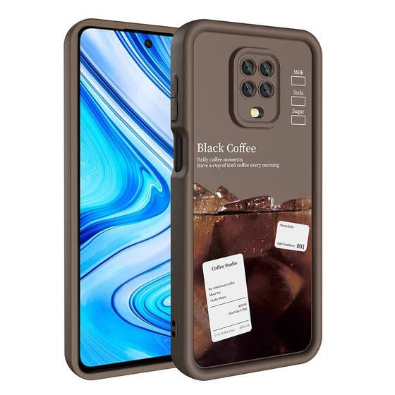 Xiaomi Redmi Note 9 Pro Kılıf Kamera Korumalı Baskılı Arka Yüzey Klas Kapak