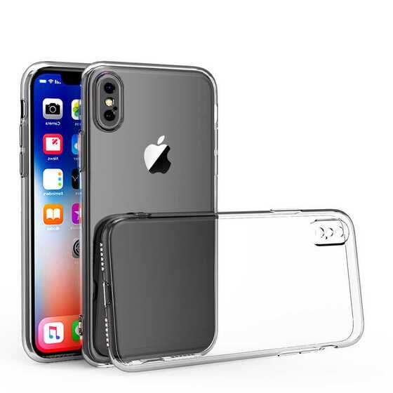 Apple iPhone X Kılıf Kamera Korumalı Süper Silikon Kapak