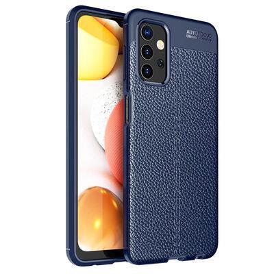 Galaxy A32 5G Kılıf Deri Desenli Kamera Korumalı Kalite Kılıf