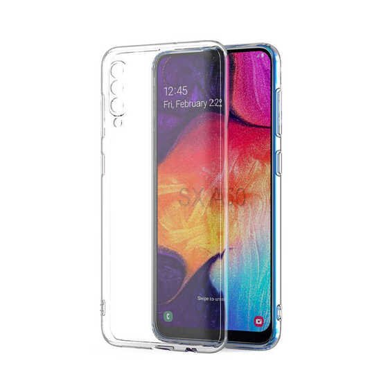 Galaxy A50 Kılıf Kamera Korumalı Süper Silikon Kapak