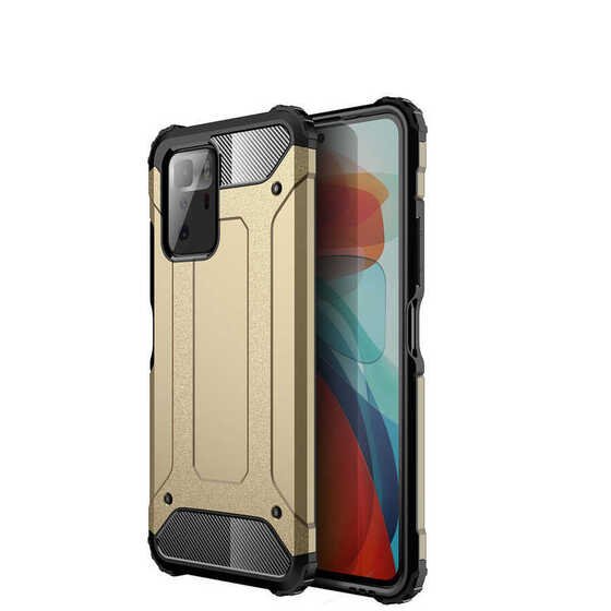 Xiaomi Poco X3 GT Kılıf Armor Hybrid Zırh Silikon