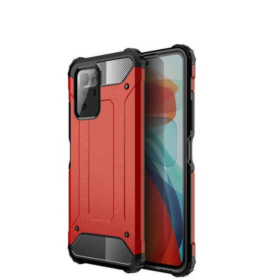 Xiaomi Poco X3 GT Kılıf Armor Hybrid Zırh Silikon